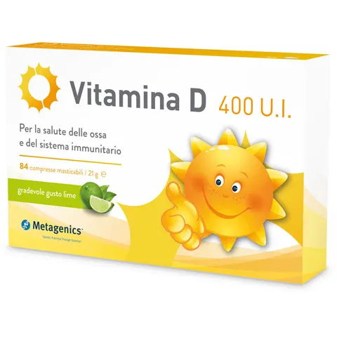 metagenics vitamina d Vitamina D 400ui 84 Compresse – immagine 1