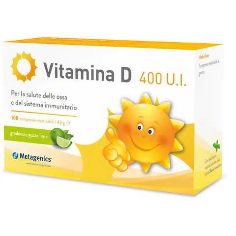 metagenics vitamina d Vitamina D 400ui 168 Compresse – immagine 1