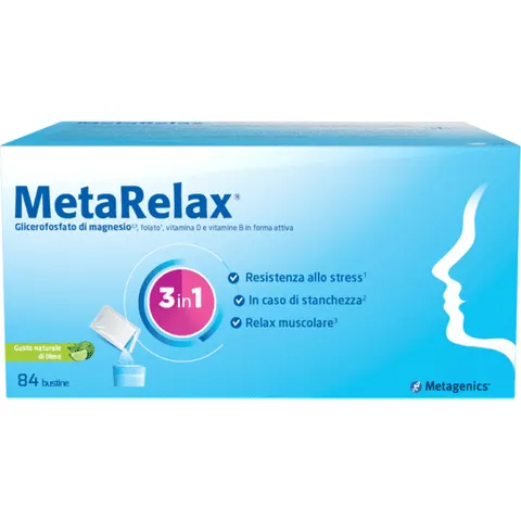 METAGENICS Metarelax 84 Bustine – immagine 1