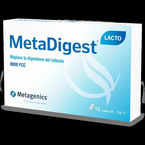 metagenics Metadigest Lacto 15 Capsule – immagine 1