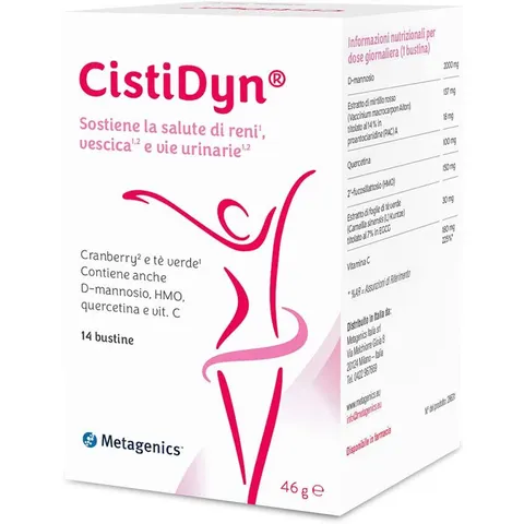 metagenics Cistidyn Italia 14 Bustine – immagine 1