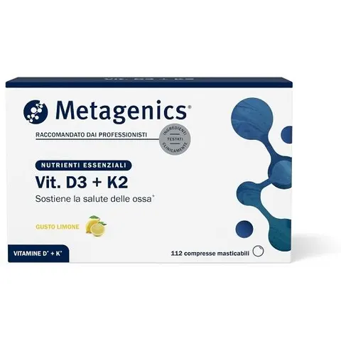 Metagenics Vit D3+k2 112cpr Masticabili – immagine 1
