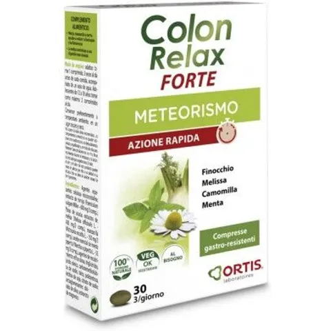 Ortis Lab. Colon Relax Forte 30cpr – immagine 1