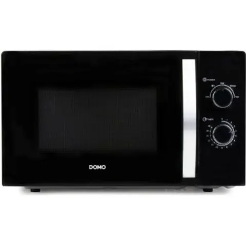 DOMO Mikrowelle Schwarz 900 W – Bild 1