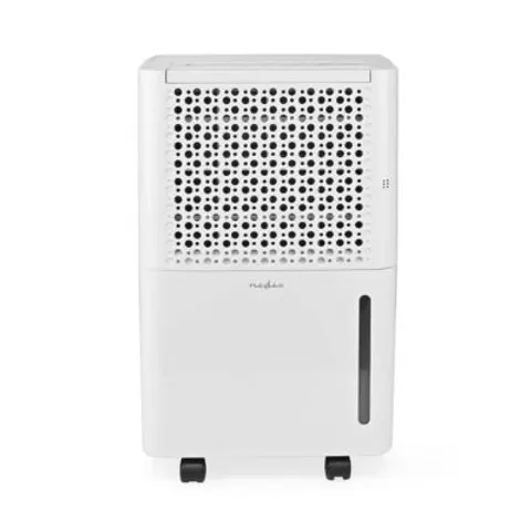 Nedis Dehumidifier 10L/Day, Automatic Dry Function, Laundry Mode, 100 m/h Airflow, White – image 1