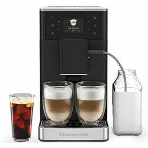 Espressomaschine Kitchenaid Kf3 5kes8453ebm – Matt Schwarz - - MaxiCoffee – Bild 1