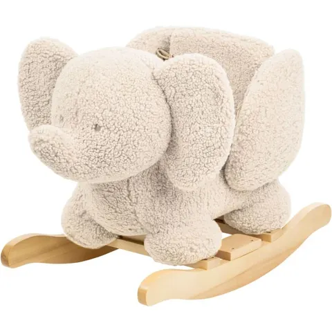 Nattou Schaukeltier Elefant – weiss – Bild 1