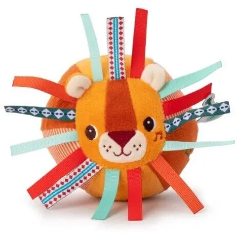Lilliputiens - Sensorische activiteitenbal - Jack de leeuw – afbeelding 1