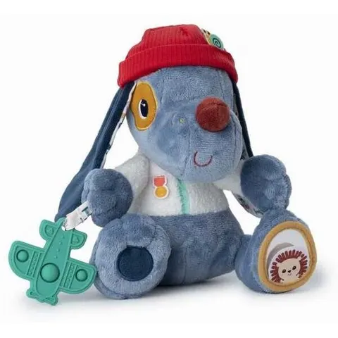 Lilliputiens - Activiteitenknuffel multifunctioneel - Jules de hond – afbeelding 1