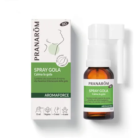 Pranarom Aromaforce Gola Spray 15 ml – immagine 1