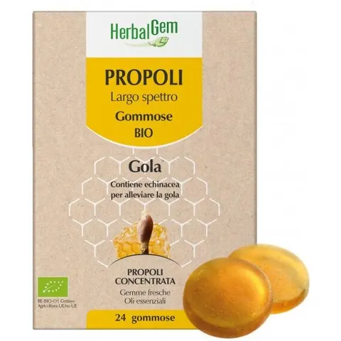 Herbalgem Propóleo Amplio Espectro 24 Caramelos – imagen 1