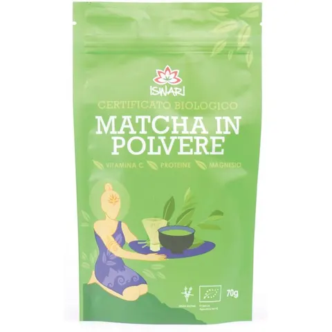 Iswari Matcha Superalimento Bio 70 g – imagen 1