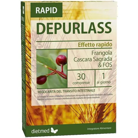 Dietmed Italia Depurlass Rapid 30cpr – immagine 1