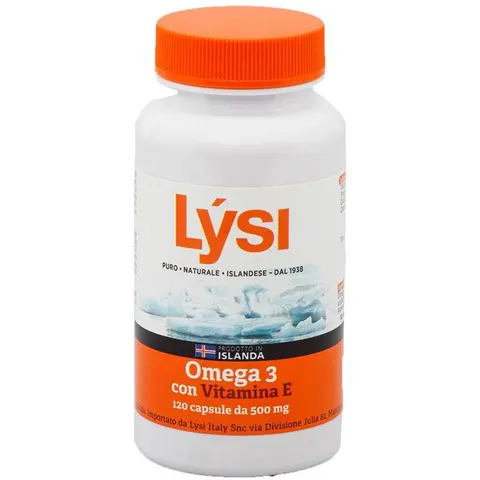 Lysi Omega 3 Vitamina E 120 Capsule – immagine 1