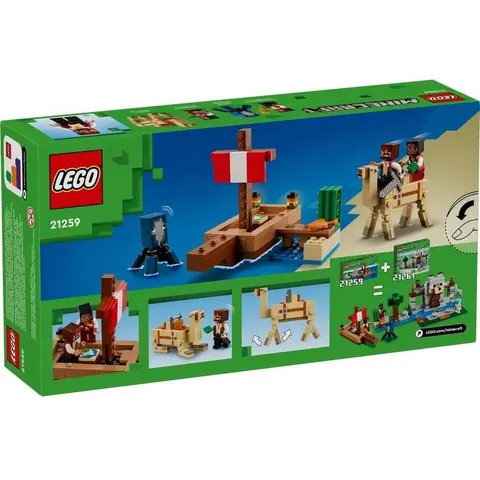 LEGO 21259 Minecraft Rejs statkiem pirackim – zdjęcie 1