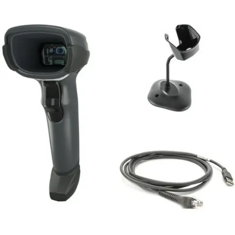 Zebra Barcode-Handscanner DS4608-SR - USB Kit schwarz – Bild 1