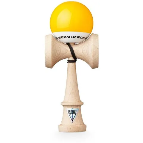 Kendama Krom Pop Lol jaune – image 1