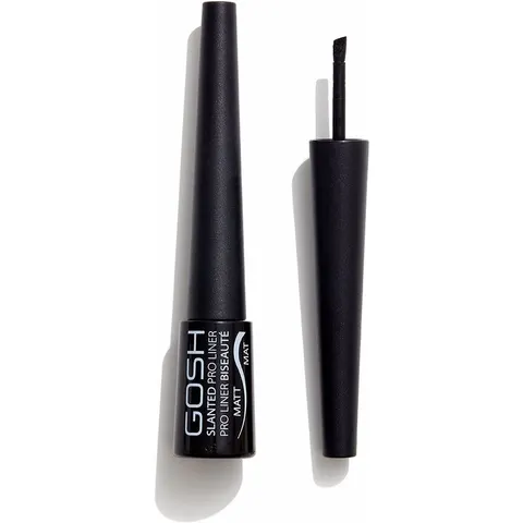 Gosh Slanted Pro Liner 3 ml - 002 Matt Black – afbeelding 1