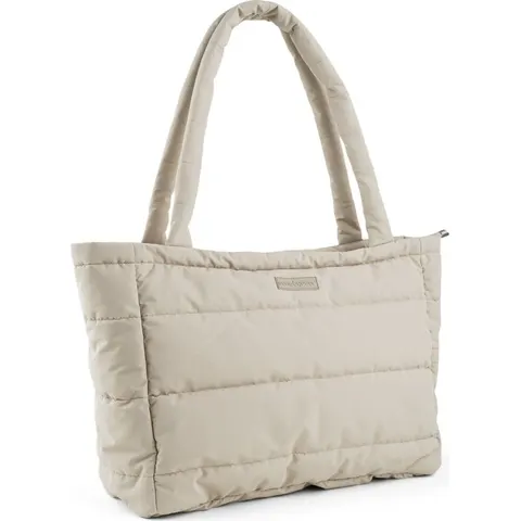 Done By Deer Quilted Changing Tote Bag Sand – afbeelding 1