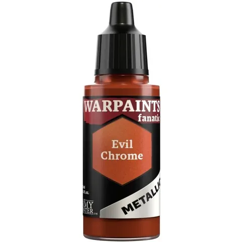Army Painter Warpaints Fanatic Metallic: Evil Chrome 18ml – image 1