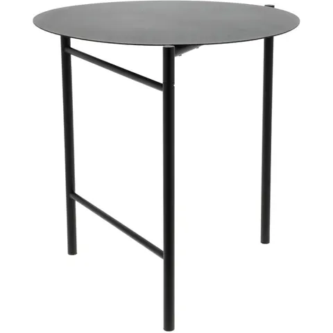 Disc Gartentisch schwarz zusammenklappbar – Bild 1