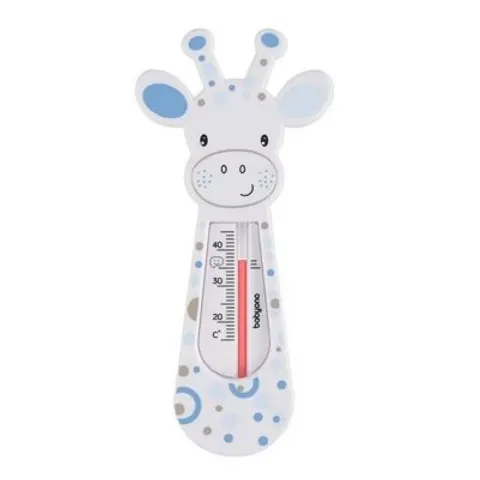 Thermomètre DE Bain Girafe Blanc Bleue – image 1