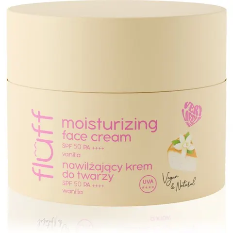 Fluff Vanilla Hydraterende Crème voor het Gezicht 50 ml – afbeelding 1