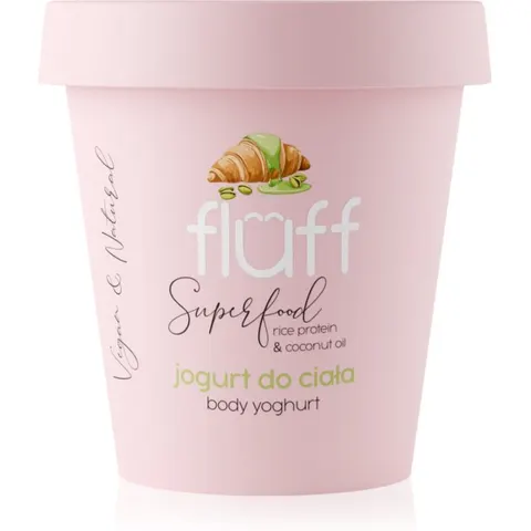 Fluff Pistachio lichaamsyoghurt 180 ml – afbeelding 1