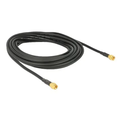 DELOCK 88893 - Cable de antena RF, conector SMA > conector SMA, 10 m – imagen 1