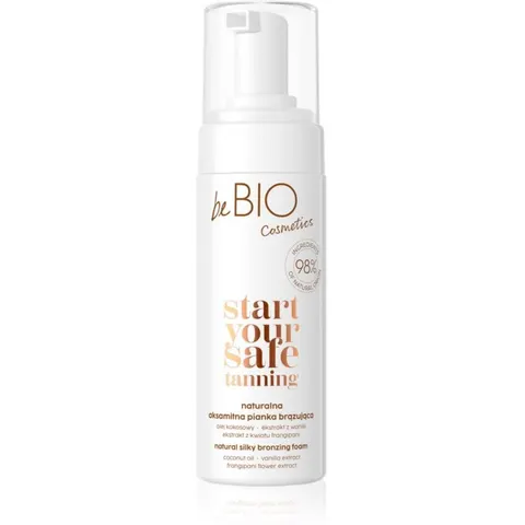 beBIO Safe Tanning Bronzing Schuim 150 ml – afbeelding 1