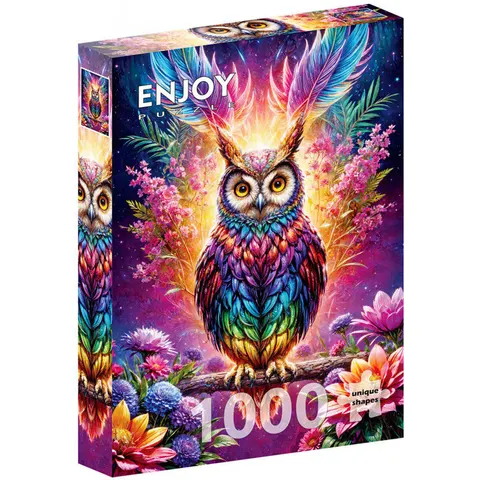 Puzzle „Eule“ – mehrfarbig – LNEN2161 – Bild 1