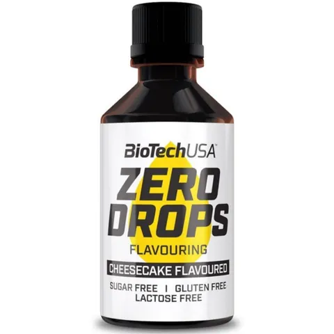 BiotechUSA Zero Drops 50 ml Cheesecake – image 1