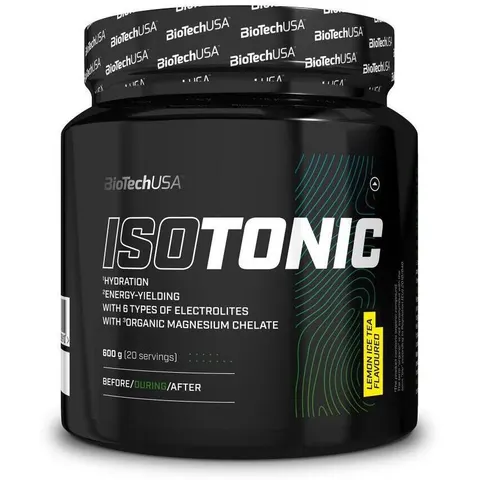 BiotechUSA IsoTonic Zitronen-Eistee 600 gr – Bild 1