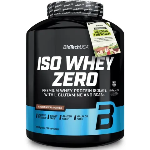Biotechusa iso whey zero 1816g platano – imagen 1