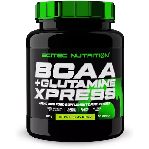 BCAA + Glutamine Xpress - 600g - Apple – Bild 1