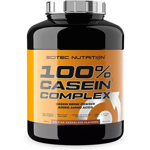 Scitec nutrition casein complex 2350g choco belga – imagen 1