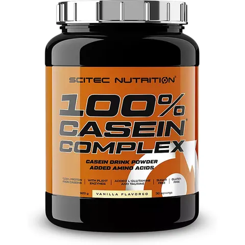Scitec nutrition casein complex 920g choco belga – imagen 1