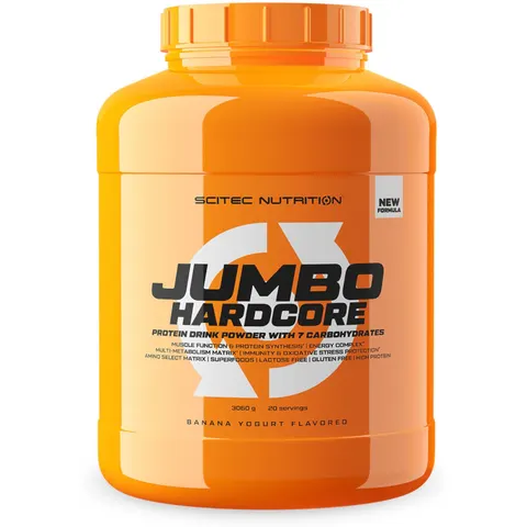 Scitec Jumbo Hardcore 3060g Yogurt-Plátano – imagen 1