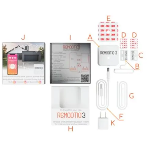Remootio 3 Smart door wifi & bluetooth opener – afbeelding 1