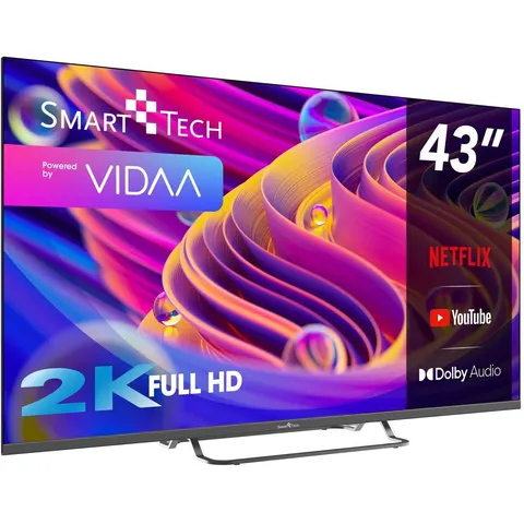 Tv Smart Tech 43FV02V Black – immagine 1