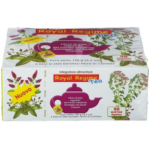 FLORA IMPORT Sas ROYAL REGIME TEA 50 Bust. – immagine 1