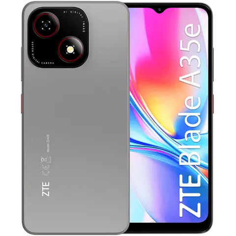 Blade A35e 2GB + 64GB Silvery Gray Smartphone – Bild 1