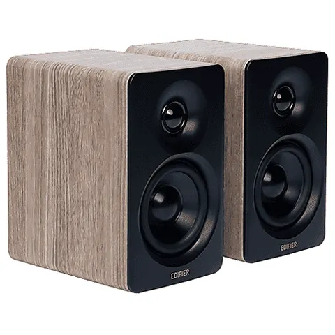 Edifier Altavoces Desktop M60 66W Bluetooth USB-C Classic Oak – imagen 1