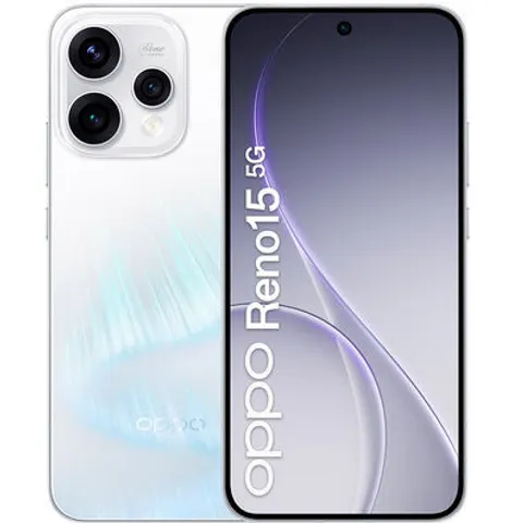 Oppo Smartphone Reno15 5g-aurora White – immagine 1