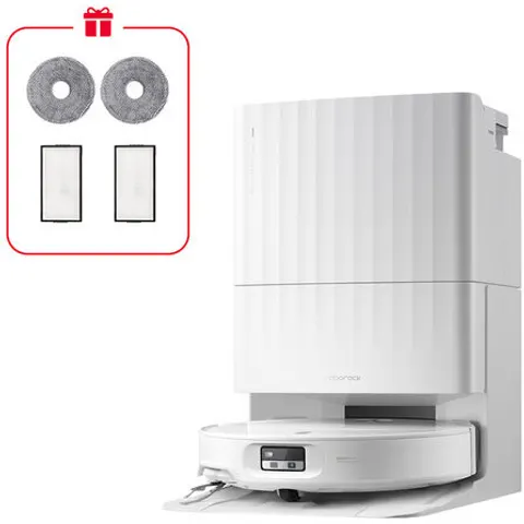 Roborock Qrevo Edge 2X Saugroboter, weiß – Bild 1