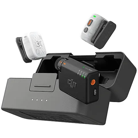 DJI Mic Mini 2S Wireless Microphone System (2 TX + 1 RX + Charging Case) - Crystal Clear Audio for Content Creators & Filmmakers – image 1