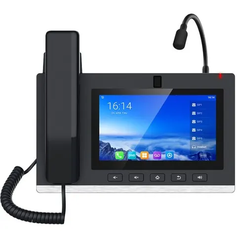 Fanvil IP Telefon A308I schwarz – Bild 1