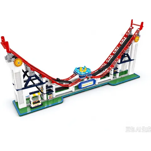 Mould King Achtbaan Roller Coaster – Mould King 11030 – afbeelding 1