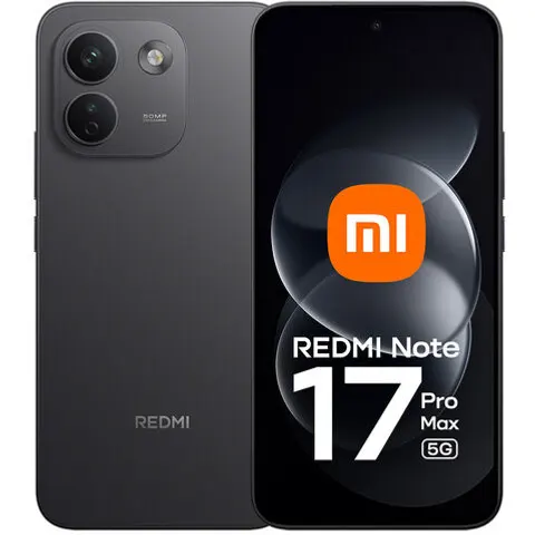 Redmi Note 17 Pro Max 5G (8GB+256GB) Smartphone schwarz – Bild 1