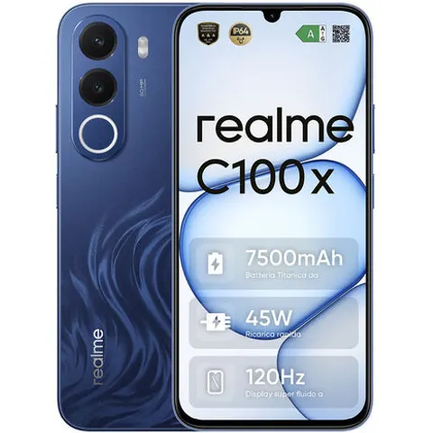 Realme Smartphone C100x 4/ 256gb Deepblue – immagine 1